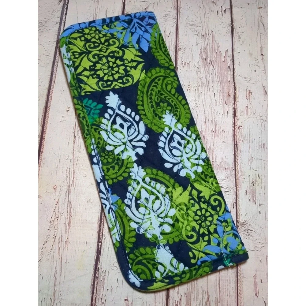 VERA BRADLEY Straighten Up Curling Iron‎ Cover Case Caribbean Sea (Retired)